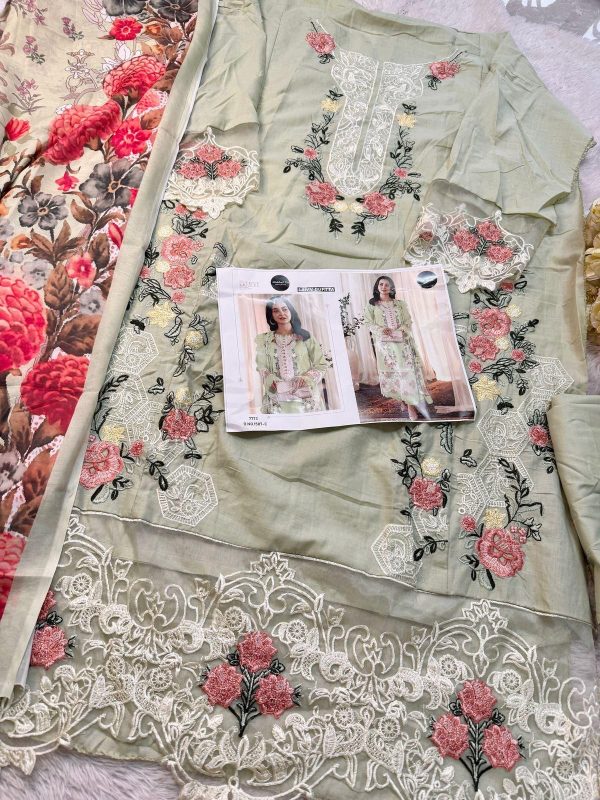 MEHBOOB TEX 1587 C VISCOSE COTTON SUITS