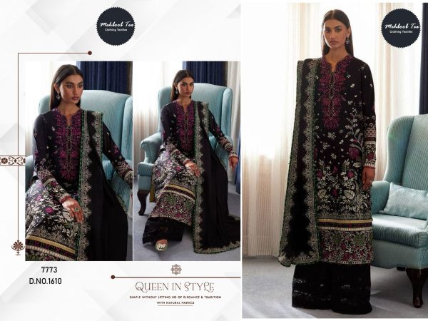 MEHBOOB TEX 1610 VISCOSE LAWN PAKISTANI SUITS