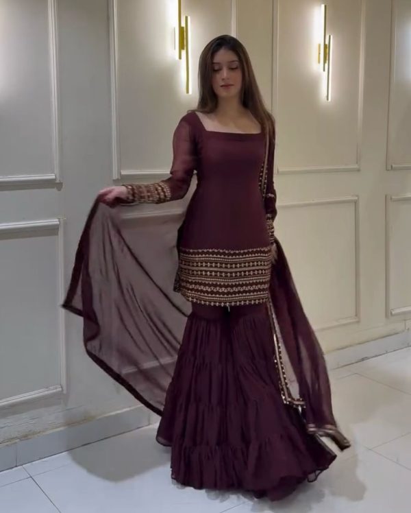 ZEEL FASHION ZF 413 DESIGNER SHARARA SUITS