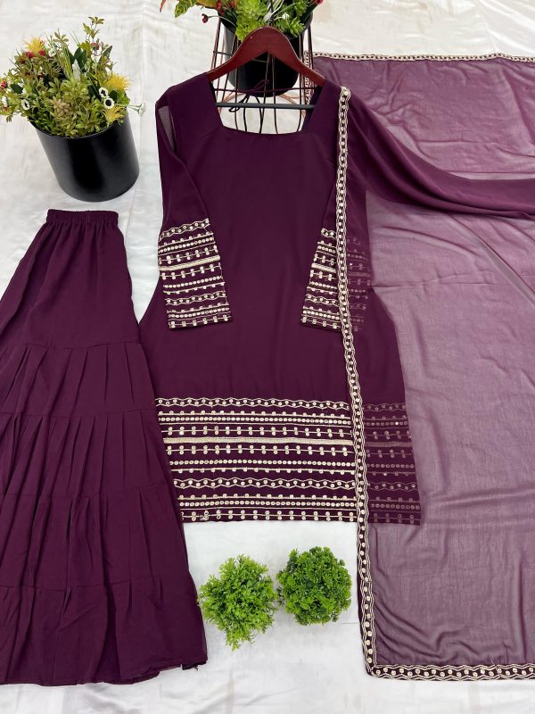 ZEEL FASHION ZF 413 DESIGNER SHARARA SUITS