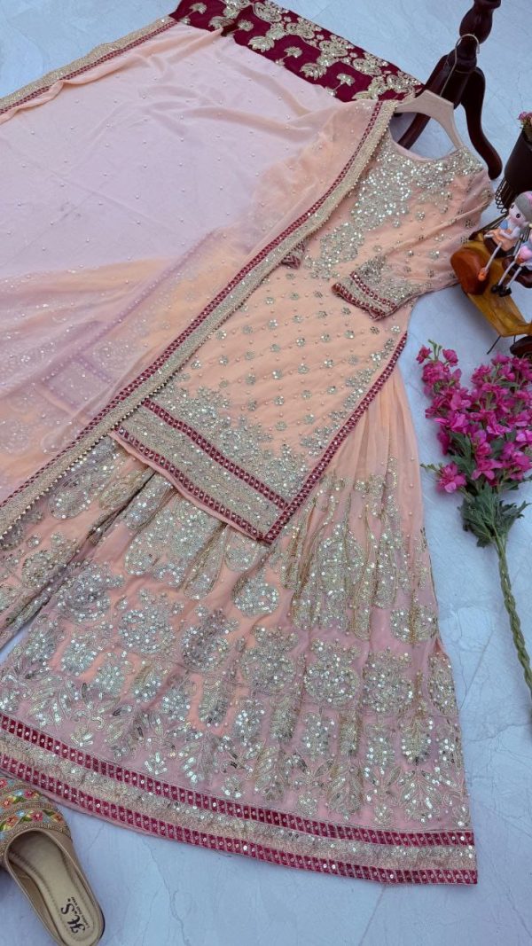 ZOYA CLOTHING ZB 5047 DESIGNER SHARARA SUITS