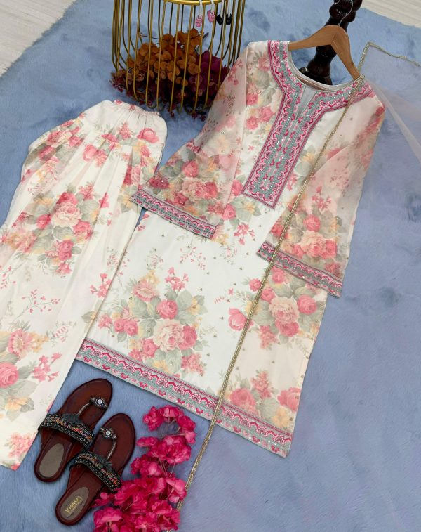 AAROHI DESIGNER AD 200 FARSHI PLAZZO SUITS