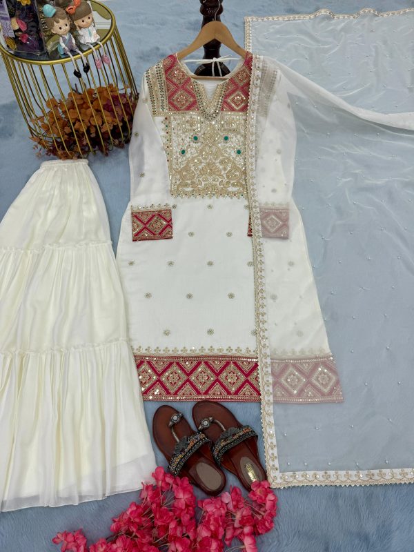 AAROHI DESIGNER PD 1082 B SHARARA SUITS