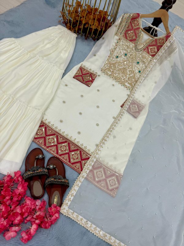AAROHI DESIGNER PD 1082 B SHARARA SUITS