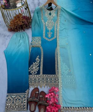 AAROHI DESIGNER PD 1102 B PLAZZO SUITS WHOLESALE