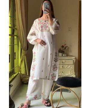 AAROHI DESIGNER PD 1105 PREMIUM READYMADE TOP & PLAZZO