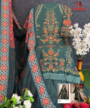 AASHA DESIGNER 1151 D PAKISTANI SUITS
