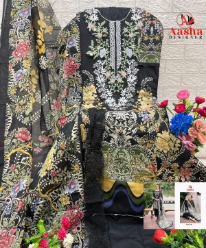 AASHA DESIGNER 1164 COTTON PAKISTANI SUITS