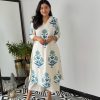 AKSHAR DESIGNER MARRIGOLD COTTON CORD SET WHOLESALE
