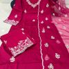 AKSHAR DESIGNER RAASHA RICH MAROON PLAZZO SUITS
