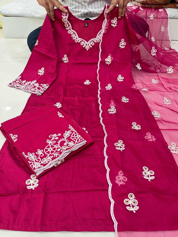 AKSHAR DESIGNER RAASHA RICH MAROON PLAZZO SUITS