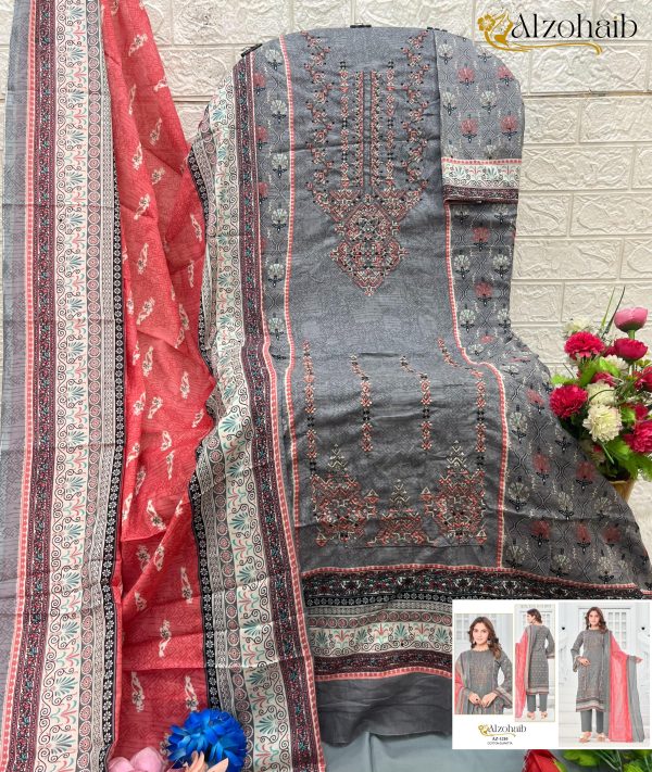 ALZOHAIB AZ 1210, 1211, 1248, 1249, 1250 RUAAB VOL 1 COTTON SUITS