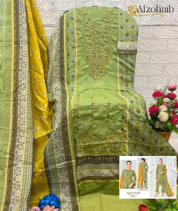 ALZOHAIB AZ 1210, 1211, 1248, 1249, 1250 RUAAB VOL 1 COTTON SUITS