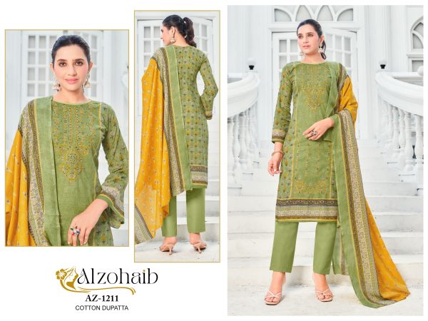 ALZOHAIB AZ 1210, 1211, 1248, 1249, 1250 RUAAB VOL 1 COTTON SUITS