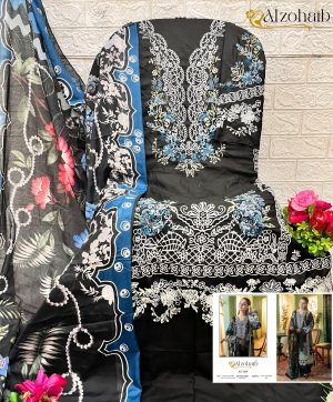 ALZOHAIB AZ 1234 COTTON SALWAR SUITS WOLESALE