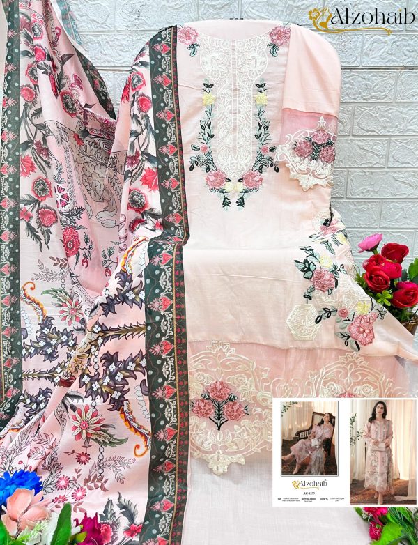 ALZOHAIB AZ 1235 COTTON SALWAR SUITS WOLESALE