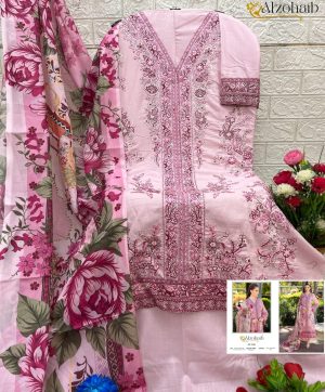ALZOHAIB AZ 1242 FATIMA VOL 1 COTTON SUITS