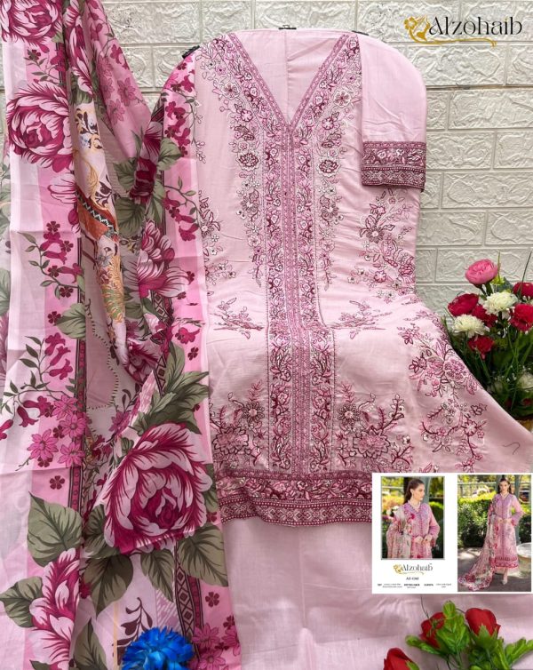 ALZOHAIB AZ 1242 FATIMA VOL 1 COTTON SUITS