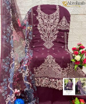 ALZOHAIB AZ 1245 FATIMA VOL 1 COTTON SUITS