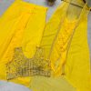 BE 332 A DESIGNER THREE PIECE HAND WORK WESTERN OUTFIT