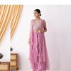 BE 332 B DESIGNER THREE PIECE HAND WORK WESTERN OUTFIT