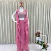 BE 332 B DESIGNER THREE PIECE HAND WORK WESTERN OUTFIT