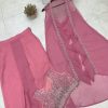 BE 332 B DESIGNER THREE PIECE HAND WORK WESTERN OUTFIT
