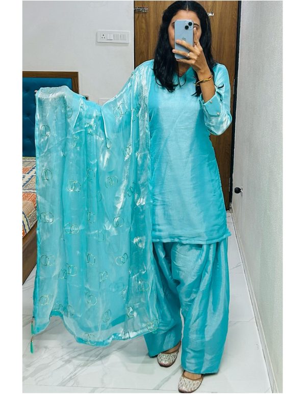 BE 341 C DESIGNER WEAR EXCLUSIVE FARSHI SALWAR SUITS