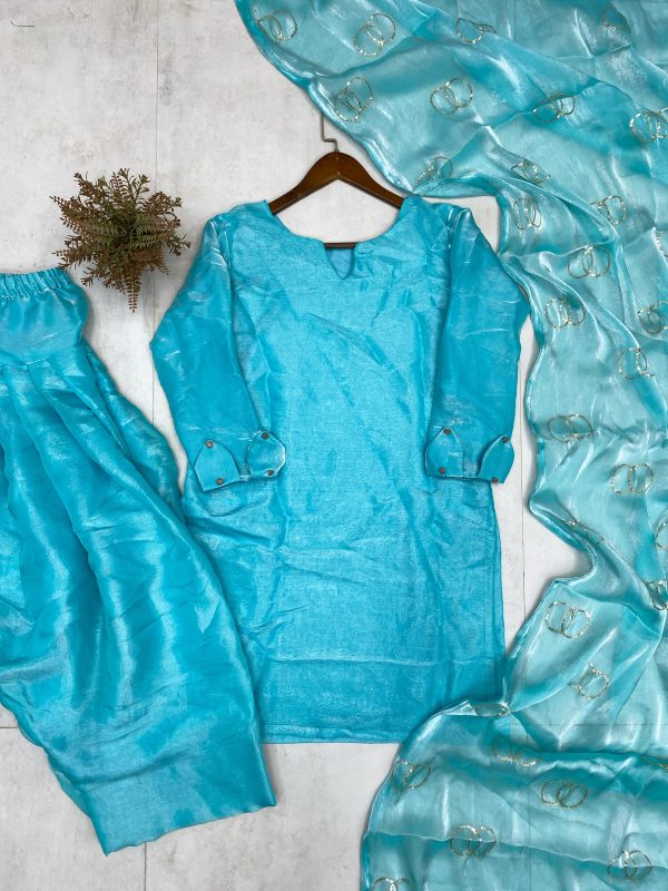 BE 341 C DESIGNER WEAR EXCLUSIVE FARSHI SALWAR SUITS
