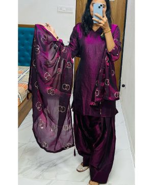 BE 341 D DESIGNER WEAR EXCLUSIVE FARSHI SALWAR SUITS