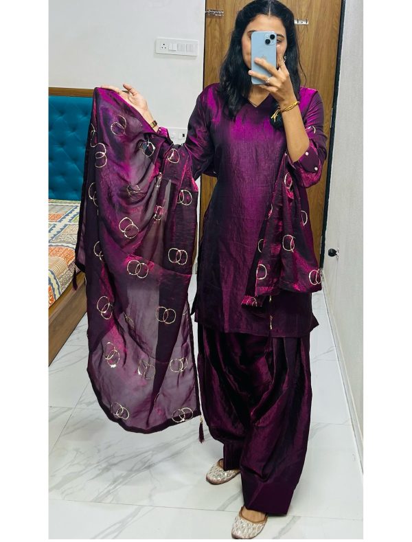 BE 341 D DESIGNER WEAR EXCLUSIVE FARSHI SALWAR SUITS