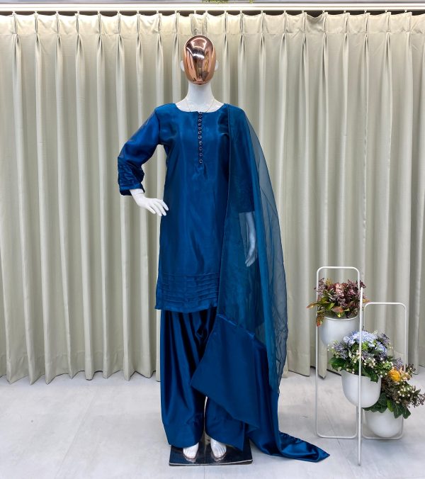 BE 345 B DESIGNER WEAR EXCLUSIVE FARSHI SALWAR SUIT