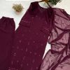BE 346 TRENDING TOP PANT AND DUPATTA SET