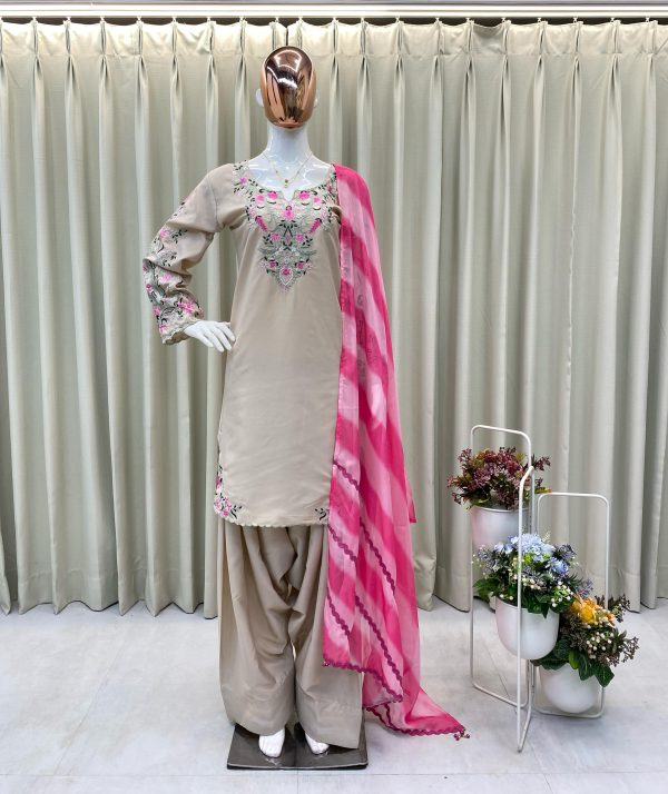 BE 347 DESIGNER WEAR EXCLUSIVE FARSHI SALWAR SUITS