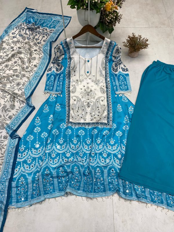 BE 348 TRENDY READY TO WEAR KURTA PLAZZO