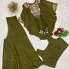 BE 349 TRENDY THREE PIECE INDO WESTERN COLLETION