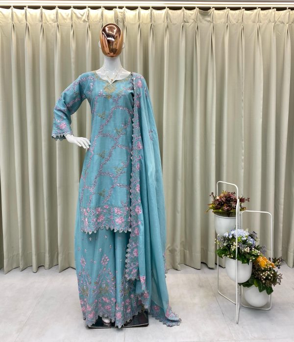 BE 350 TRENDING WEDDING SEASON KURTA PLAZZO