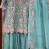 DHK 1337 A DESIGNER PLAZZO SUITS WHOLESALE