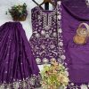 DHK 1337 B DESIGNER PLAZZO SUITS WHOLESALE