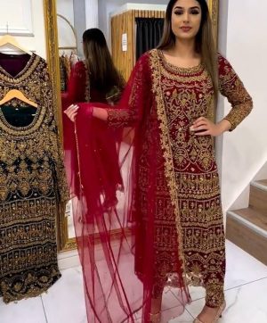 DHK 1341 DESIGNER EMBROIDERED SALWAR SUITS