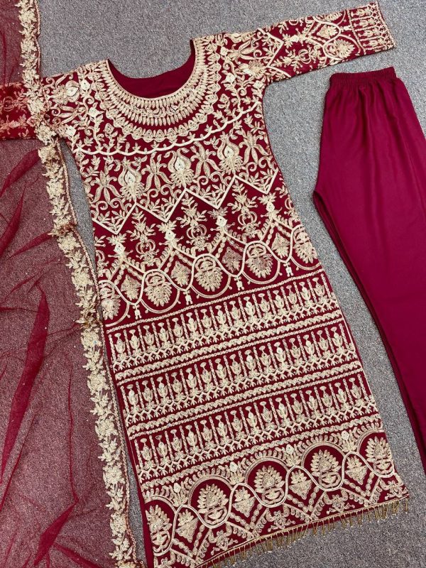 DHK 1341 DESIGNER EMBROIDERED SALWAR SUITS