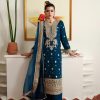 DHK 1344 DESIGNER PLAZZO SUITS WHOLESALE