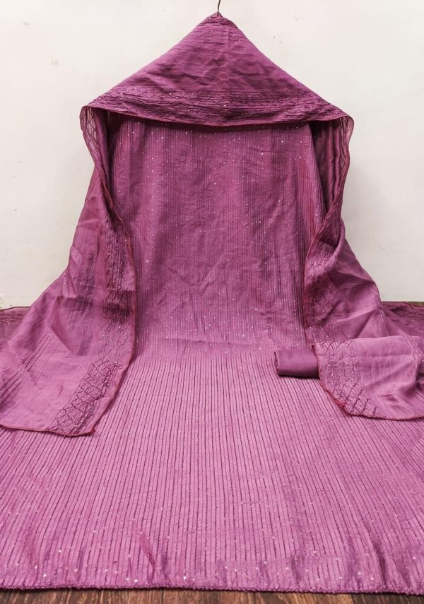 F 13 STUDIO DIABLE CHANDERI SUITS MATERIALS WHOLESALE