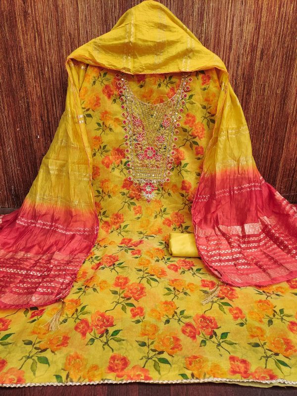 F 13 STUDIO SEAMER DIGITAL PRINT SUITS MATERIALS