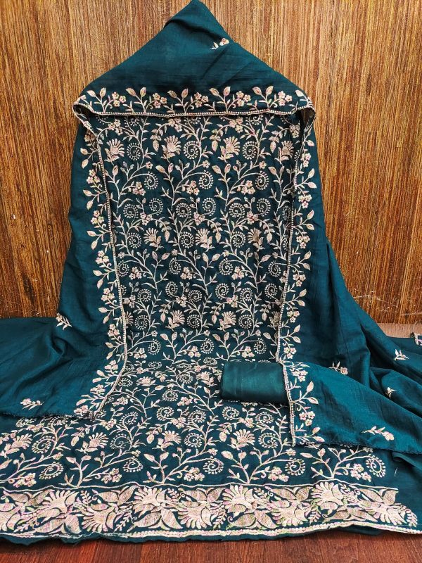 F 13 STUDIO VICHITRA SILK SUITS MATERIALS WHOLESALE