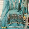 FEPIC C 1973 C ROSEMEEN ORGANZA PAKISTANI SUITS