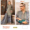 FEPIC C 1973 D ROSEMEEN ORGANZA PAKISTANI SUITS