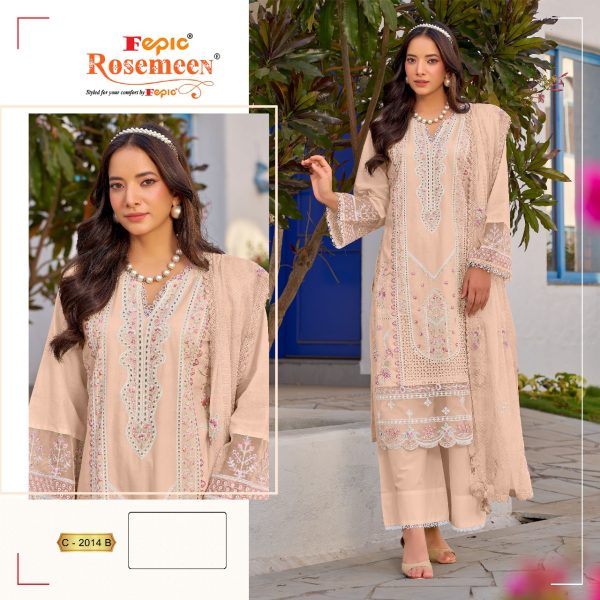 FEPIC C 2014 ROSEMEEN PAKISTANI SUITS WHOLESALE
