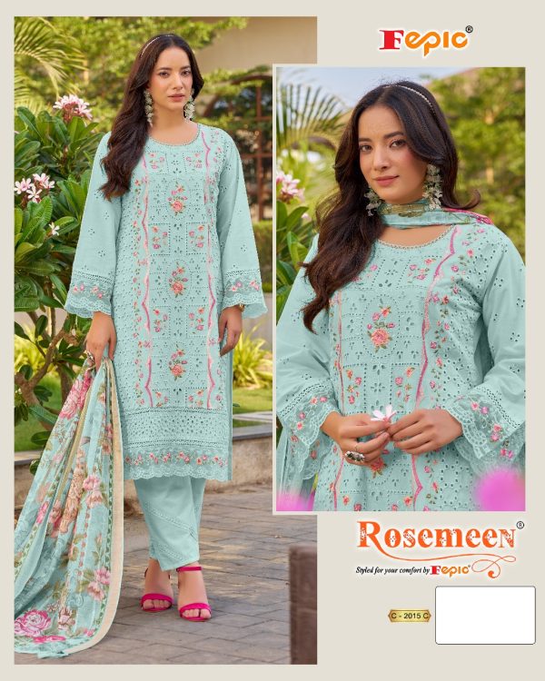 FEPIC C 2015 ROSEMEEN PAKISTANI SUITS WHOLESALE