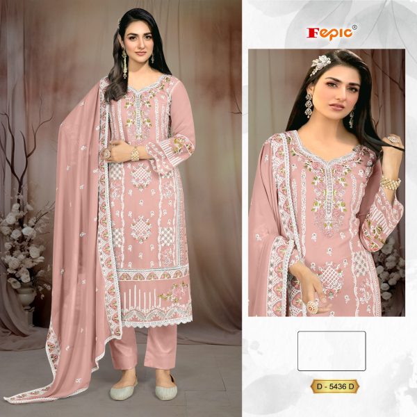 FEPIC D 5436 ROSEMEEN GEORGETTE PAKSITANI SUITS